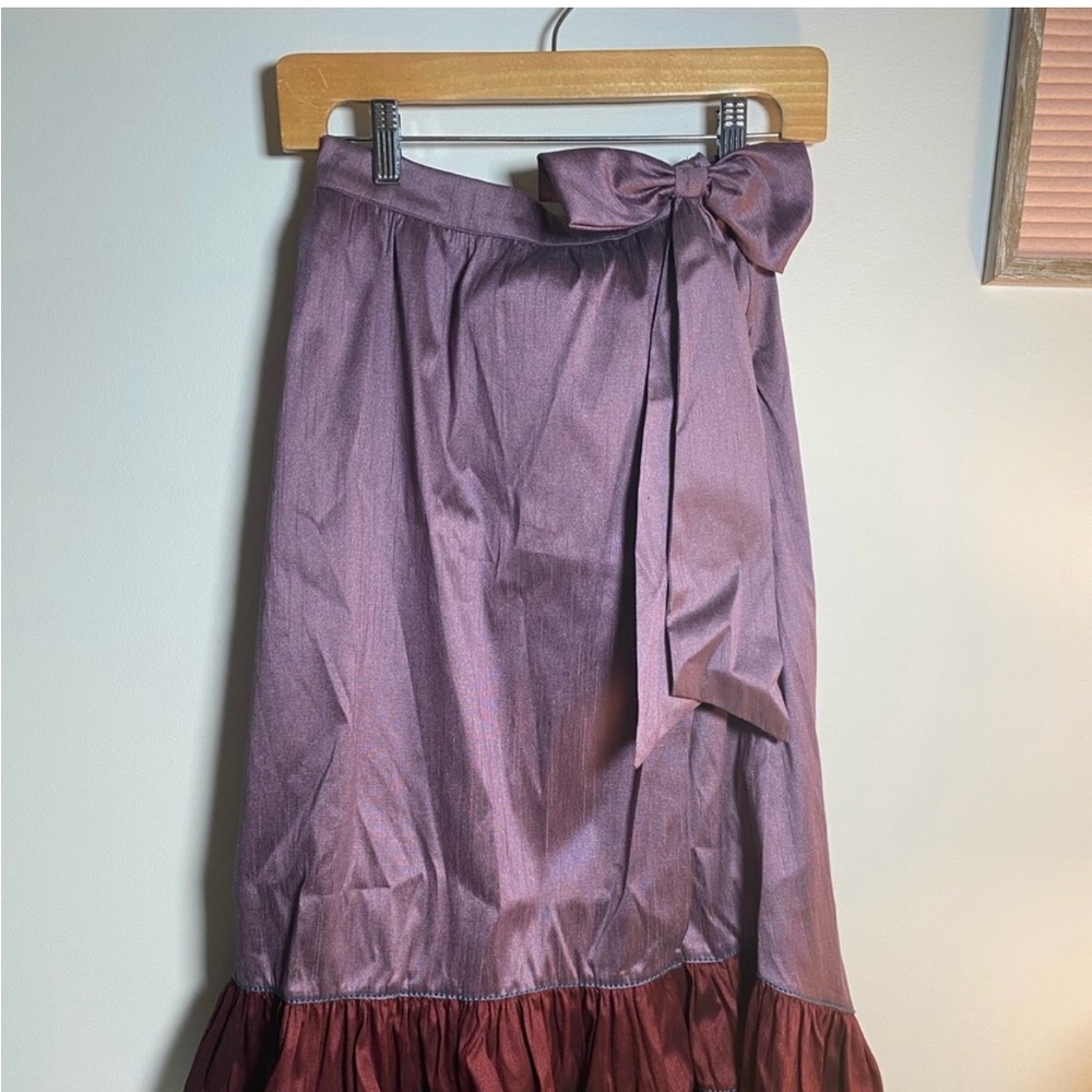 Anthropologie sachin & Babi color blocked Mindi skirt sz 4 - Picture 5 of 10